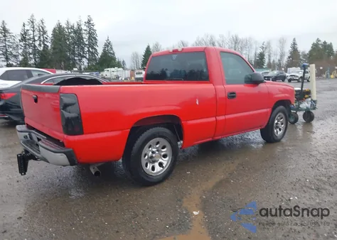 2005 Chevrolet Silverado 1500 Work Truck from USA, damaged, VIN 1GCEC14X25Z168994
